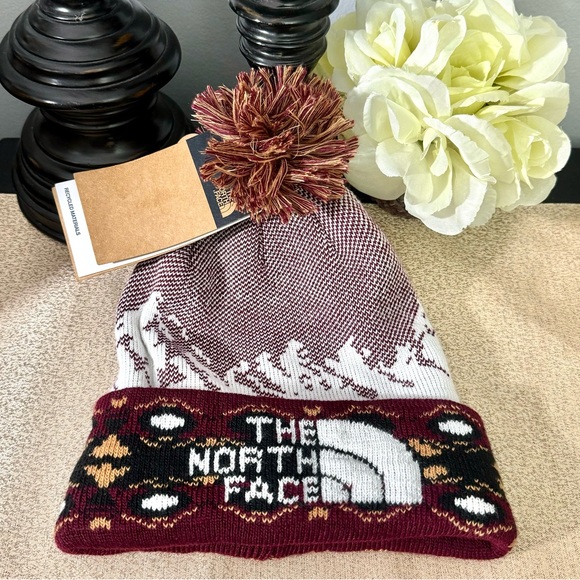 NWT The North Face Unisex Adult Pom Beanie Hat - Picture 2 of 10
